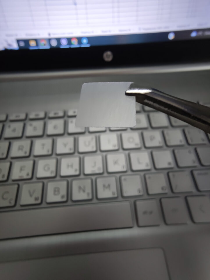 Захисні прозорі наліпки для клавіатури