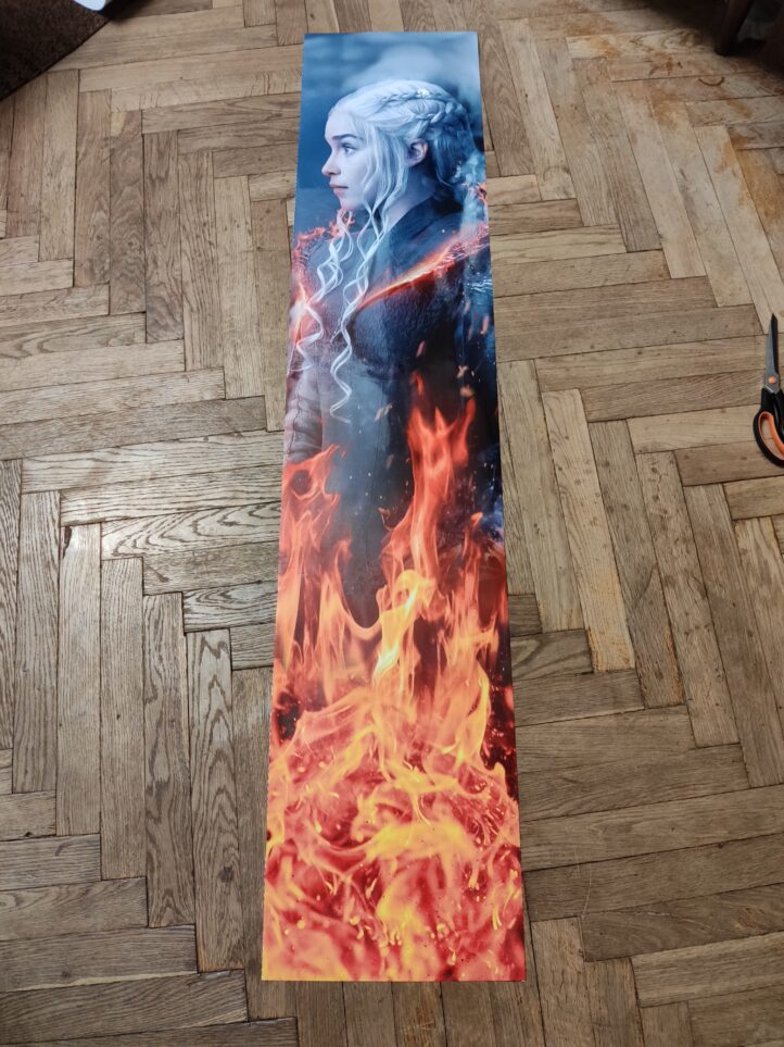 Наклейка на сноуборд