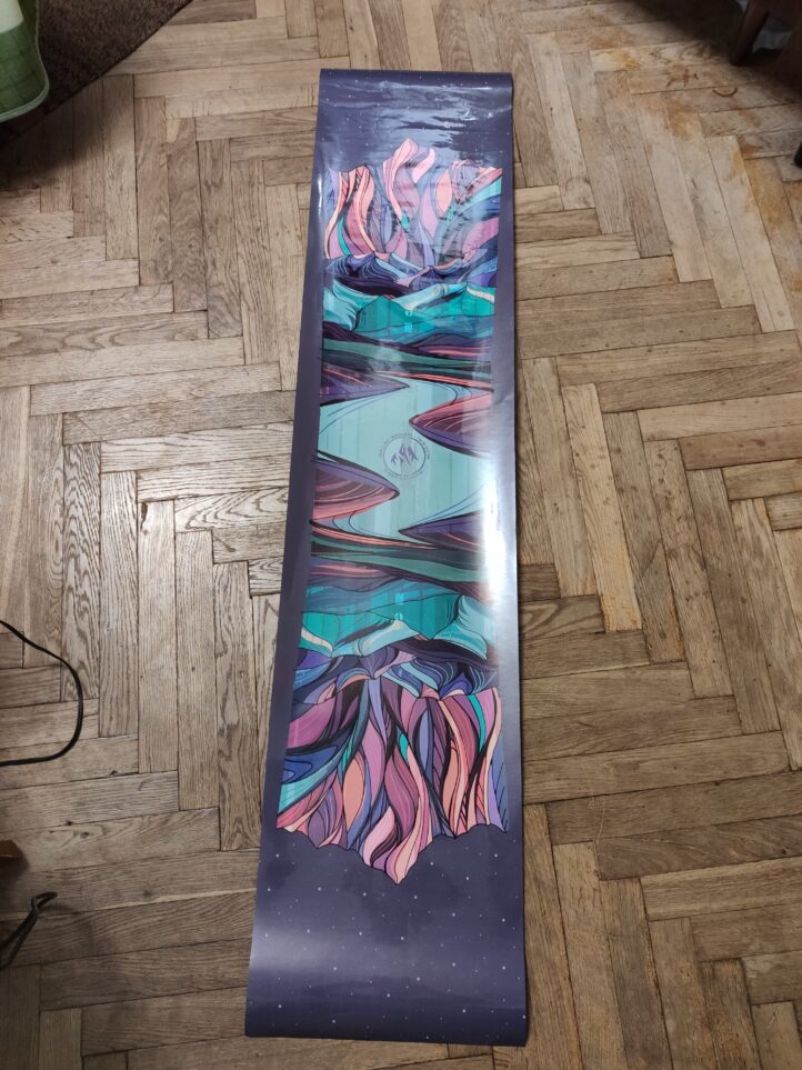 Наклейка на сноуборд