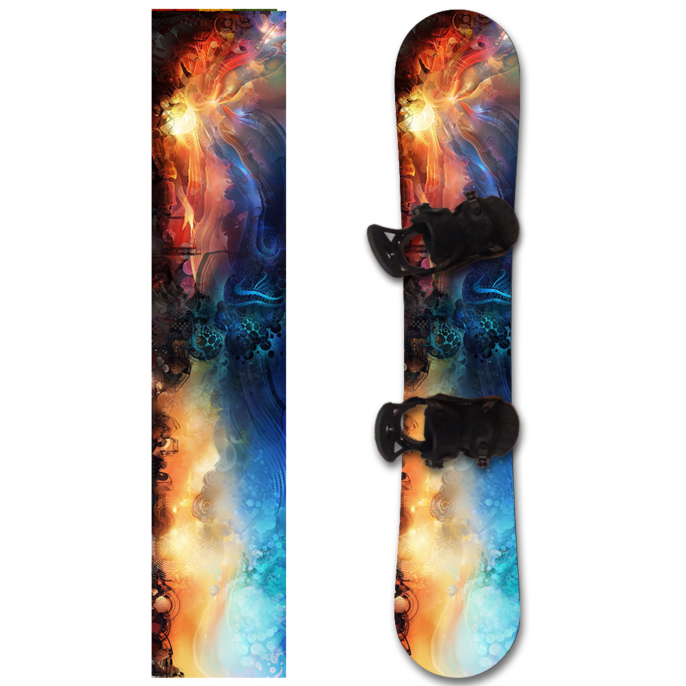 Наклейка на сноуборд з принтом на замовлення